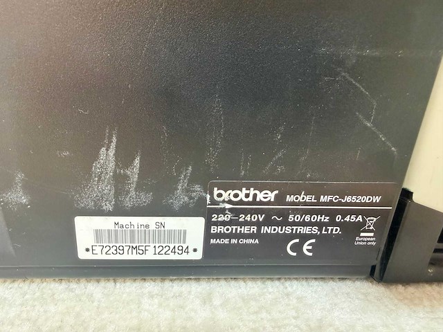 Brother - mfc-j6520dw - kleur all-in-one inkjetprinter - afbeelding 9 van  10