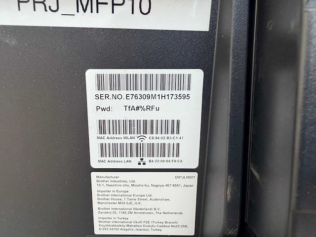 Brother - mfc-j6930dw - kleur all-in-one inkjetprinter - afbeelding 13 van  14