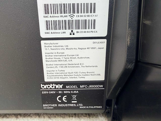 Brother - mfc-j6930dw - kleur all-in-one inkjetprinter - afbeelding 14 van  14