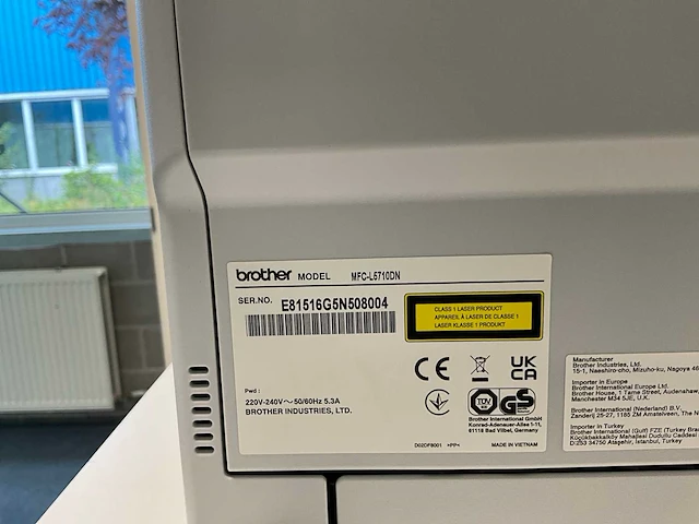 Brother - mfc-l5710dw - zwart-witlaserprinter - afbeelding 3 van  12