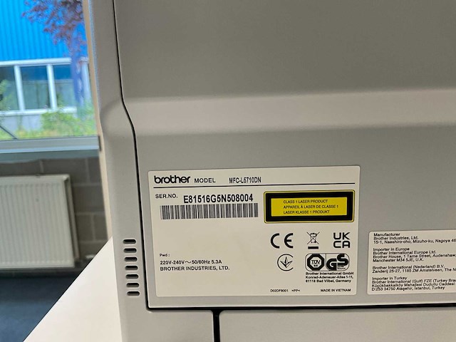 Brother - mfc-l5710dw - zwart-witlaserprinter - afbeelding 2 van  12