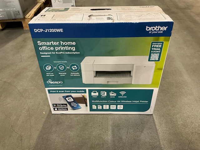 Brother dcp-j1200we smart home office printing - afbeelding 1 van  2