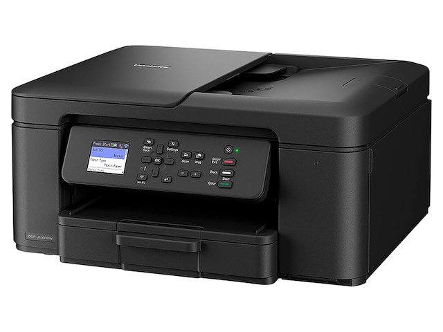 Brother dcp-j1360dw multifunctionele inkjetprinter wifi zwart - afbeelding 1 van  4