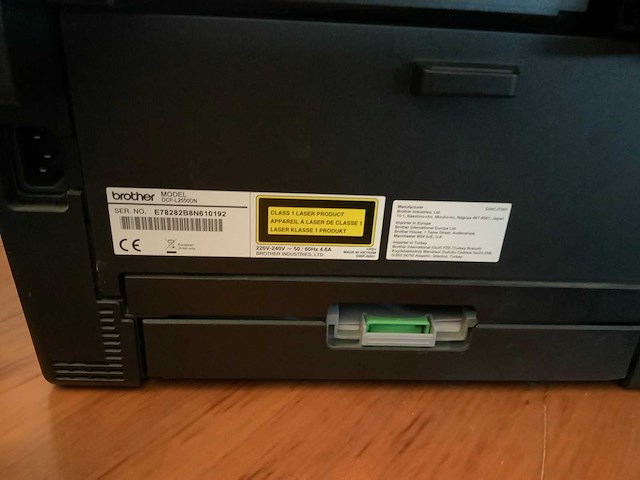 Brother dcp-l2550dn laserprinter - afbeelding 4 van  4