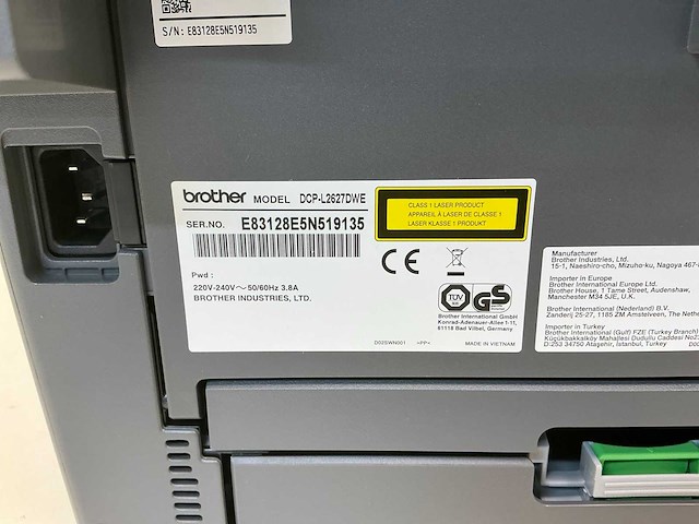 Brother dcp-l2627dwe overige printers en copiers - afbeelding 9 van  10