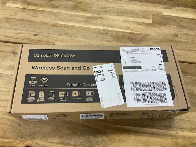 Brother ds-940dw mobiel scanner met wi-fi - afbeelding 2 van  2