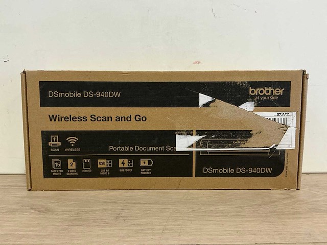 Brother dsmobile ds-940dw documenten scanner - afbeelding 1 van  11