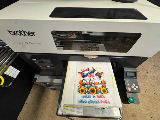 Brother gt381 (gt-3 series) dtg / dtf printer - afbeelding 2 van  11