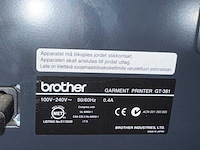 Brother gt381 (gt-3 series) dtg / dtf printer - afbeelding 3 van  11