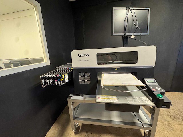Brother gt381 (gt-3 series) dtg / dtf printer - afbeelding 4 van  11