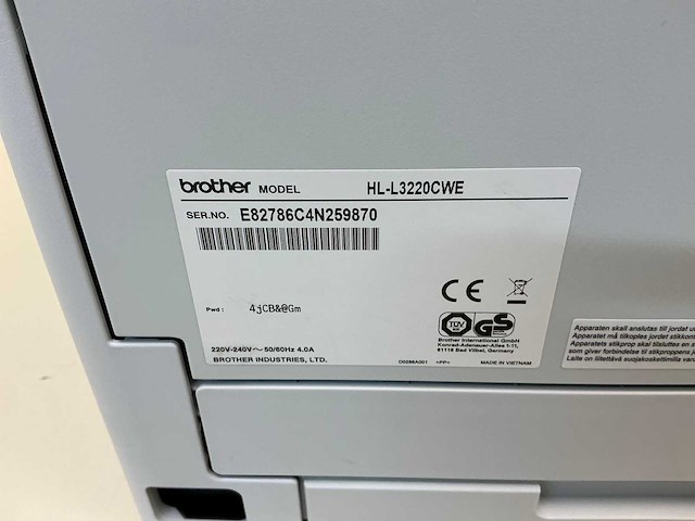 Brother hl-l3220cwe overige printers en copiers - afbeelding 10 van  10