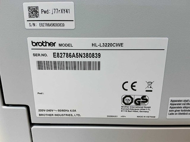 Brother hl-l3220cwe overige printers en copiers - afbeelding 10 van  10