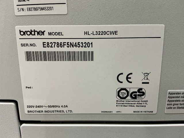 Brother hl-l3220cwe overige printers en copiers - afbeelding 8 van  9