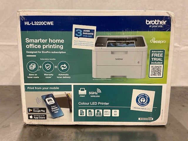 Brother hl-l3220cwe printer - afbeelding 3 van  10