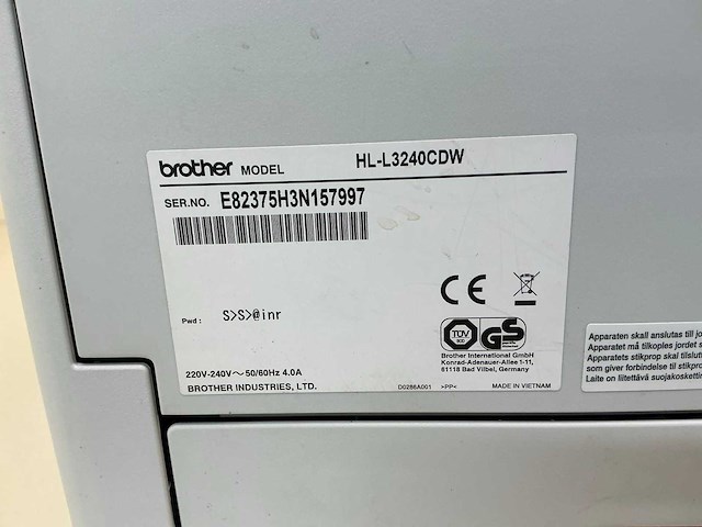 Brother hl-l3240cdw overige printers en copiers - afbeelding 2 van  11