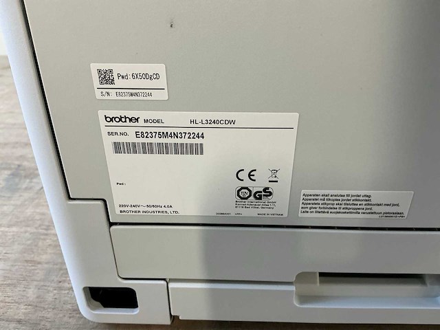 Brother hl-l3240cdw printer - afbeelding 9 van  9