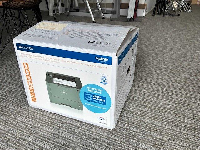 Brother hl-l5100dn laserprinter - afbeelding 1 van  3