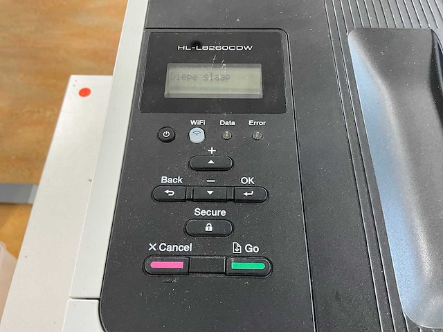 Brother hl-l8260cdw kleurenlaserprinter - afbeelding 3 van  4