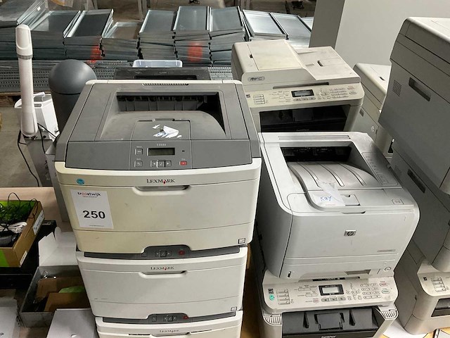 Brother, lexmark, hp - o.a. hl-5380dn, e360d - printers, cartridges, office supplies - afbeelding 15 van  33