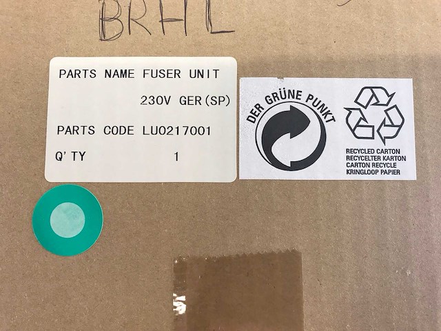 Brother (lu0217001) 230v fuser units (new) (4x) - afbeelding 5 van  5