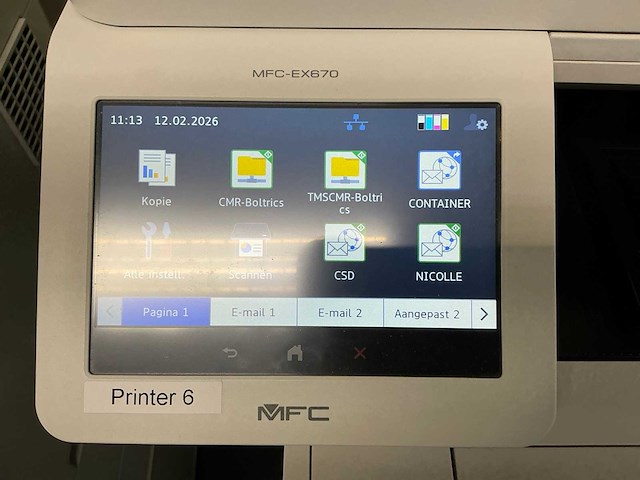 Brother mfc-ex670 copier - afbeelding 4 van  8