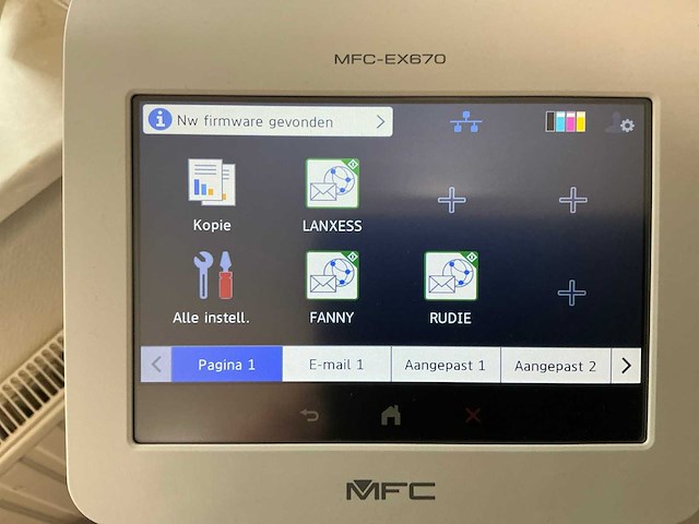 Brother mfc-ex670 laserprinter - afbeelding 7 van  10