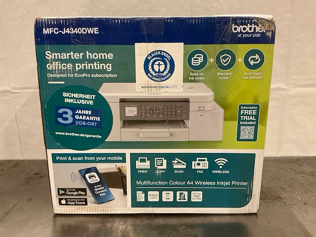 Brother mfc-j4340dwe printer - afbeelding 2 van  6