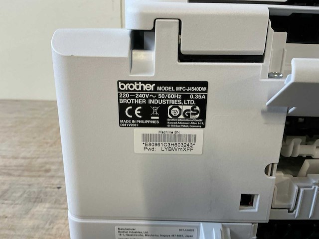 Brother mfc-j4540dw printer - afbeelding 3 van  11