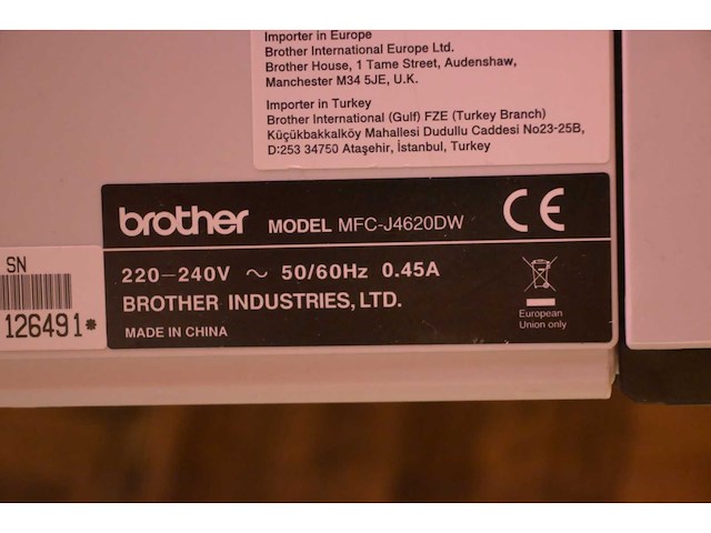 Brother mfc-j4620dw multifunctional inclusief diverse pakken papier - afbeelding 5 van  5