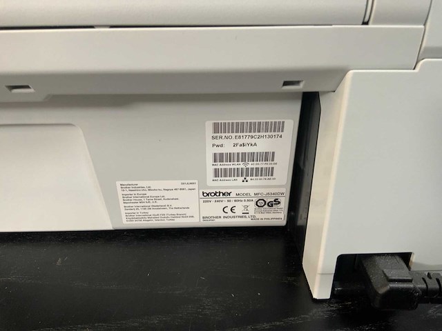 Brother mfc-j5340dw inktjetprinter - afbeelding 3 van  8