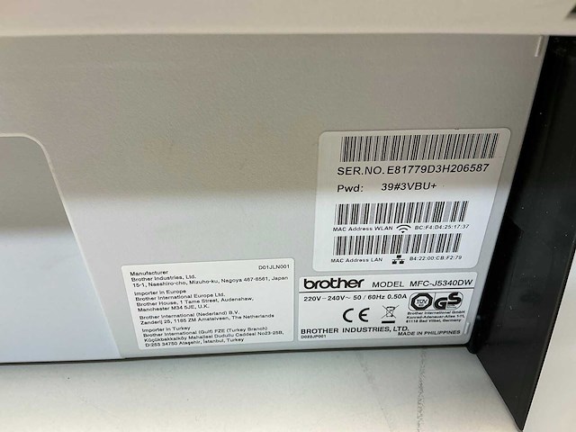 Brother mfc-j5340dw overige printers en copiers - afbeelding 4 van  13