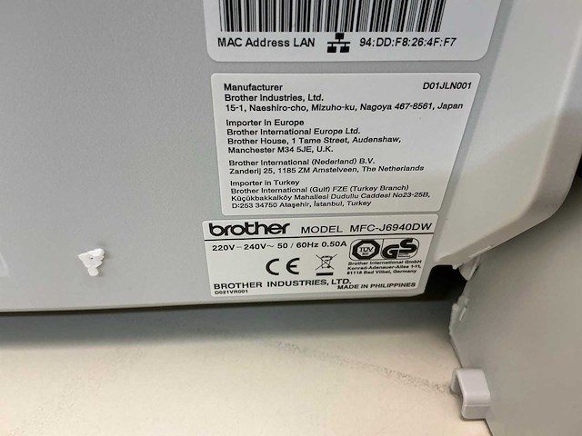 Brother mfc-j6940dw overige printers en copiers - afbeelding 6 van  15