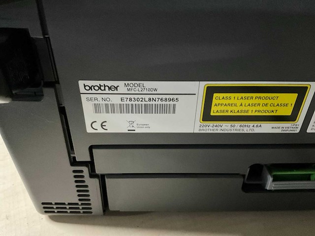 Brother mfc-l27 multifunctional - afbeelding 7 van  7