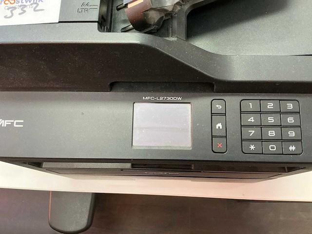 Brother mfc-l2730dw laserprinter - afbeelding 2 van  2