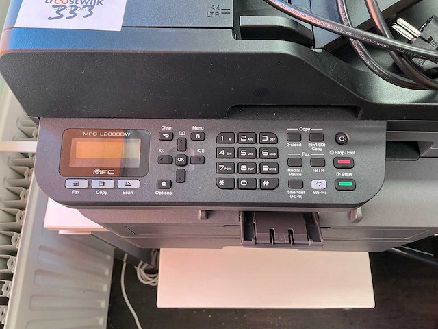Brother mfc-l2800dw laserprinter - afbeelding 3 van  3