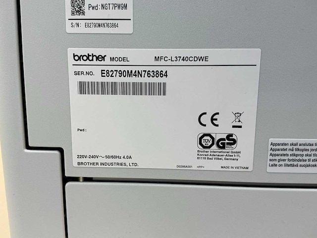 Brother mfc-l3740cdwe overige printers en copiers - afbeelding 3 van  12