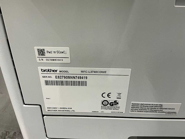 Brother mfc-l3740cdwe overige printers en copiers - afbeelding 2 van  5