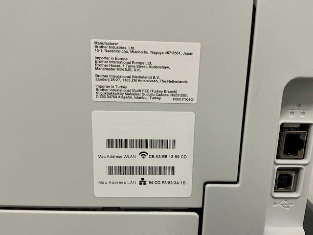 Brother mfc-l3740cdwe printer - afbeelding 8 van  8