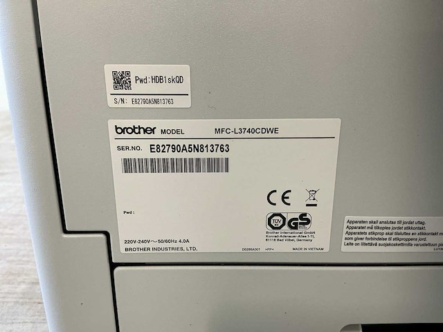 Brother mfc-l3740cdwe printer - afbeelding 2 van  10