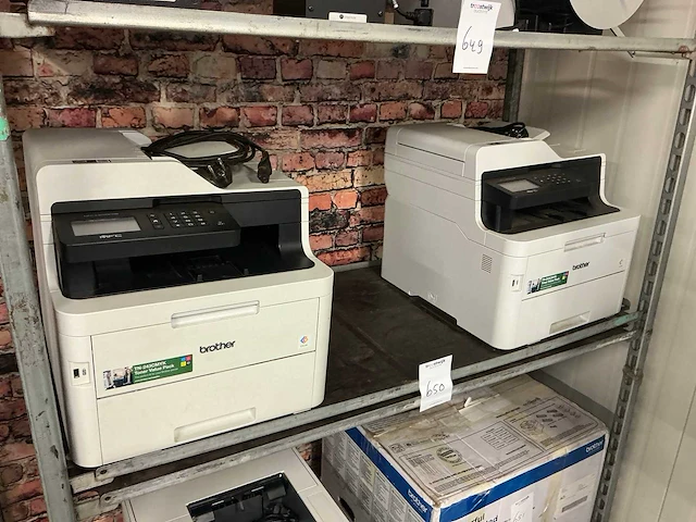 Brother mfc-l3750cdw printer (2x) - afbeelding 1 van  7