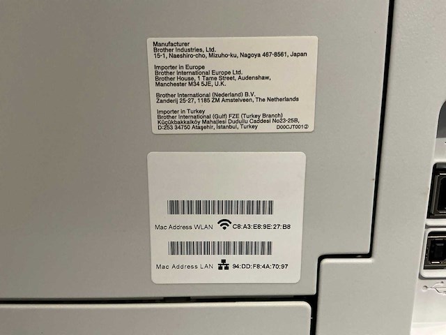 Brother mfc-l3760cdw (1x) - afbeelding 10 van  10