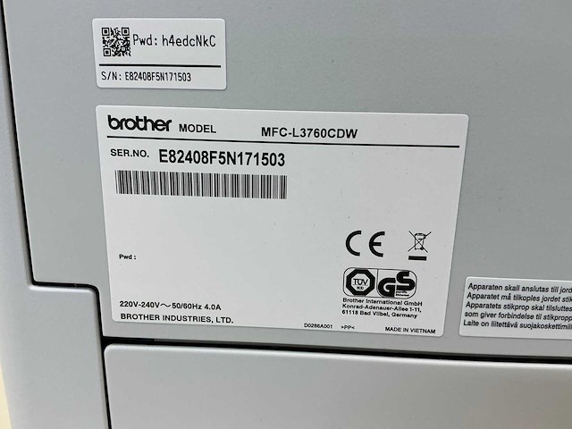 Brother mfc-l3760cdw overige printers en copiers - afbeelding 2 van  11