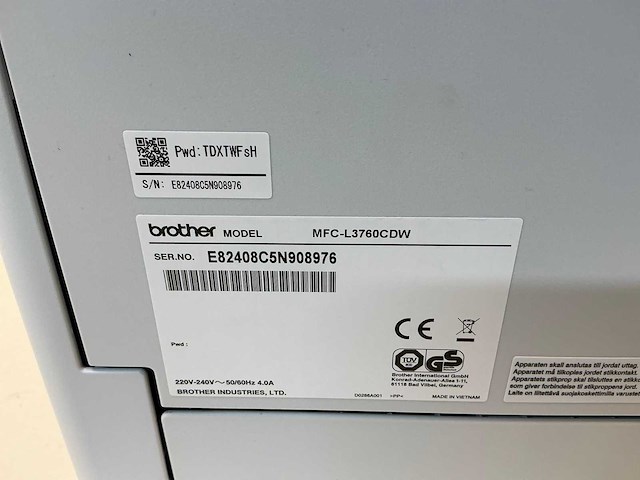 Brother mfc-l3760cdw overige printers en copiers - afbeelding 10 van  10