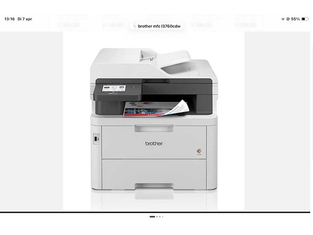 Brother mfc-l3760cdw printer - afbeelding 4 van  4