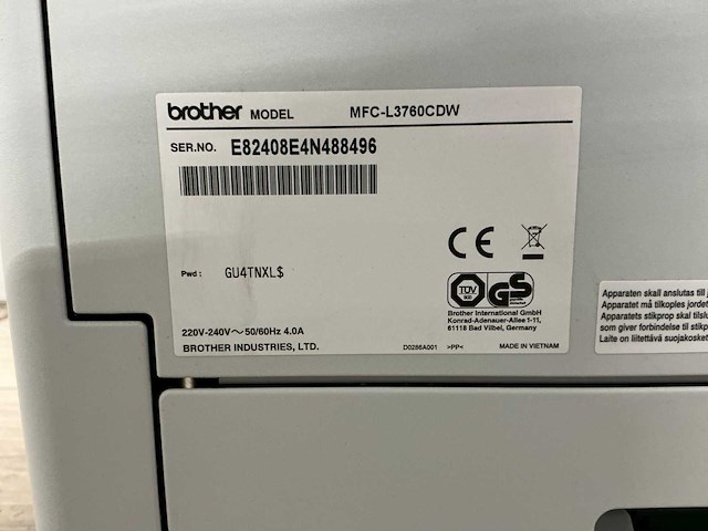 Brother mfc-l3760cdw printer - afbeelding 2 van  10
