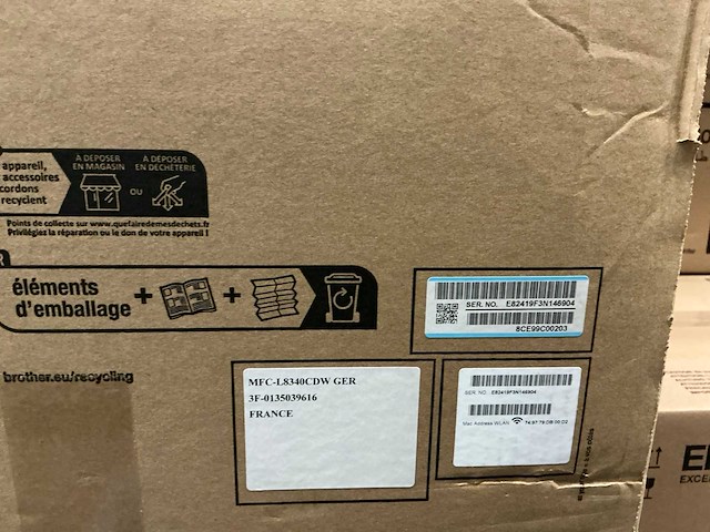 Brother mfc-l8340cdw colour led all-in-one printer - afbeelding 3 van  3