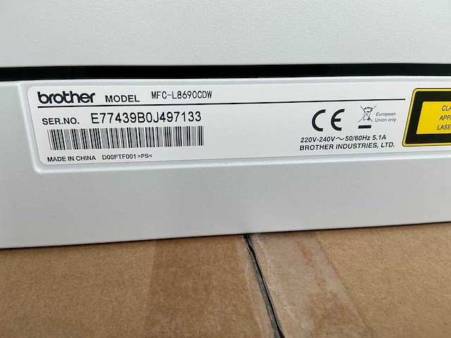 Brother mfc-l8690cdw laserprinter - afbeelding 9 van  9