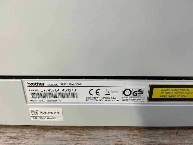Brother mfc-l8690cdw overige printers en copiers - afbeelding 10 van  10