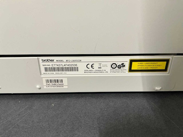 Brother mfc-l8690cdw printer - afbeelding 7 van  7