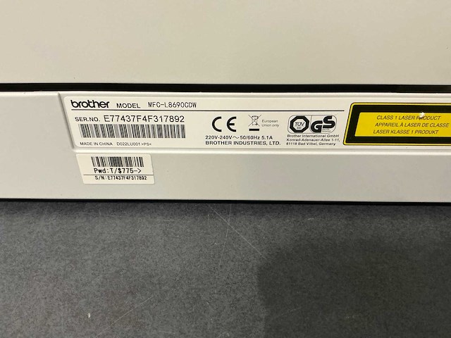 Brother mfc-l8690cdw printer - afbeelding 7 van  7